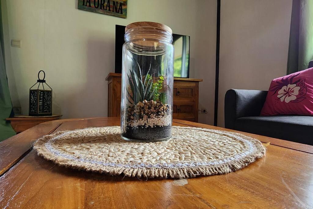 Bungalow Tipanier - Vue Parfaite Tevaitoa Esterno foto